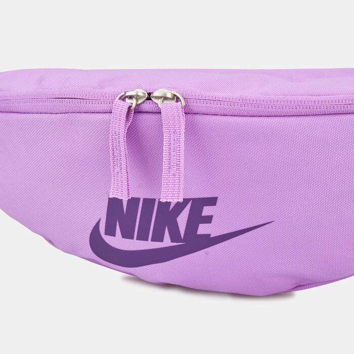 Nike Heritage Waist Bag Purple Nike Heritage Waist Bag Purple image number 3
