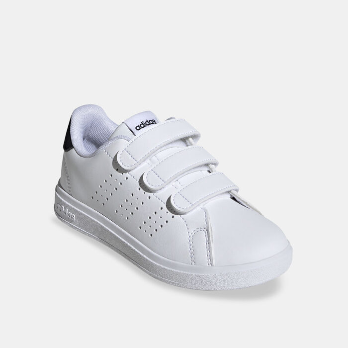 adidas Kids' Advantage Base 2.0 Shoes White image number 1