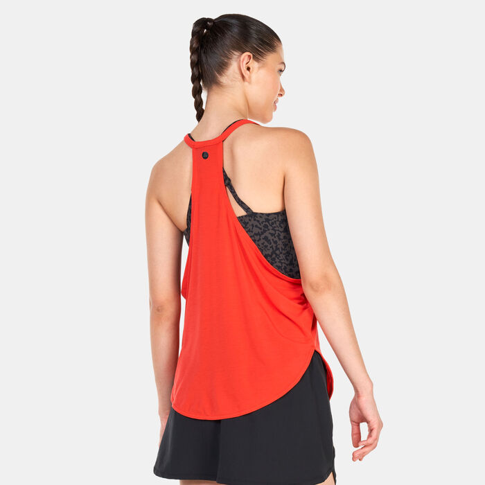 prAna Women's Lunar Glow Tank Top Red prAna Women's Lunar Glow Tank Top Red image number 1