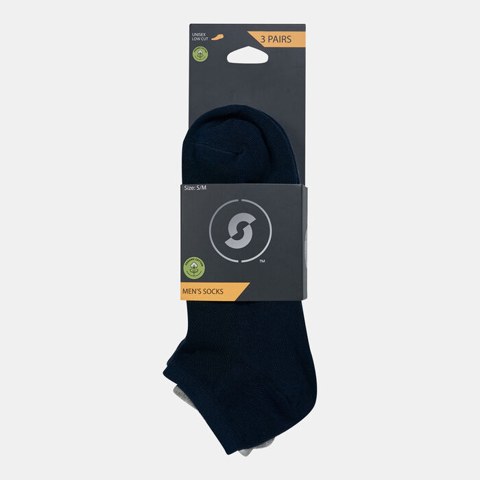 Sun and Sand Sports Quarter Cushioned Socks (3 Pack) White image number 1