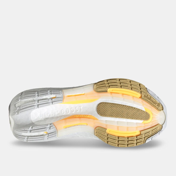 adidas Women's Ultraboost Light Running Shoes Beige image number 3