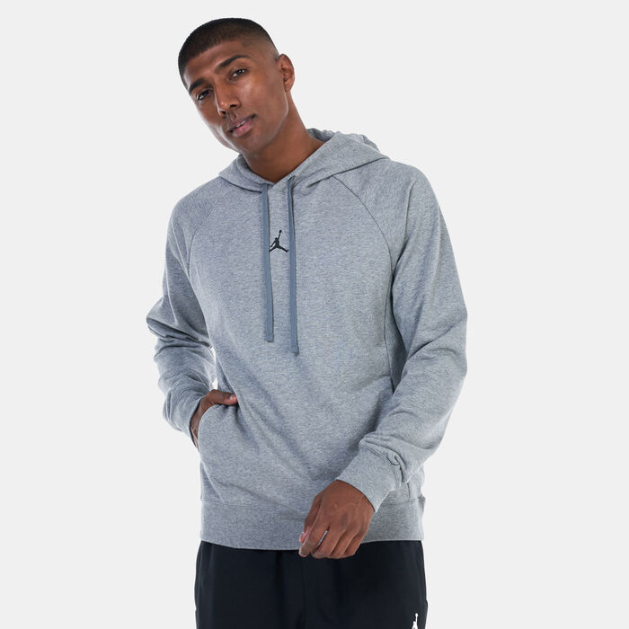 Jordan Men's Dri-FIT Sport Crossover Fleece Basketball Hoodie Grey Jordan Men's Dri-FIT Sport Crossover Fleece Basketball Hoodie Grey image number 0