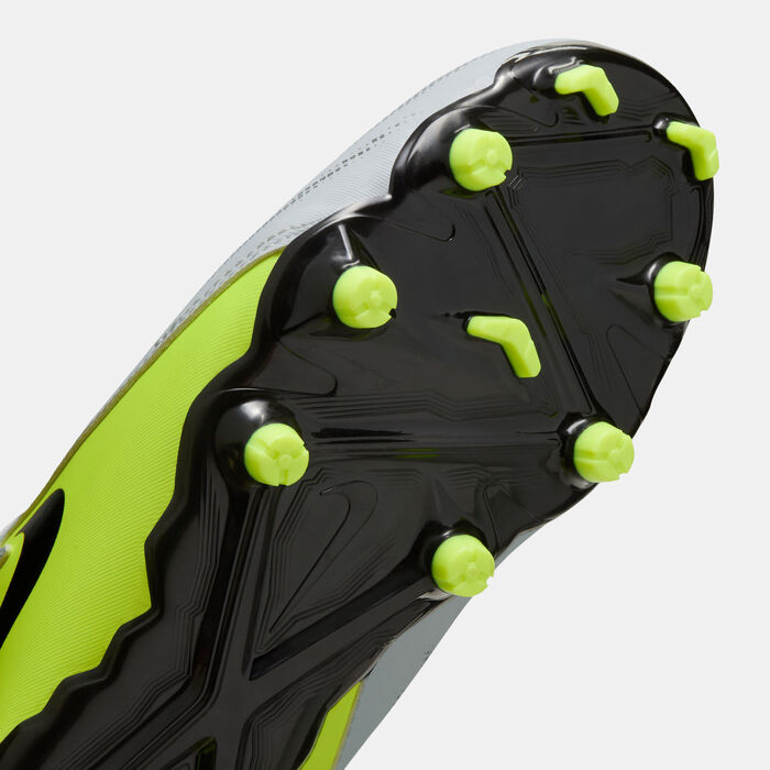 Nike Kids' Phantom GX 2 Academy Multi-Ground Football Shoes Grey image number 4