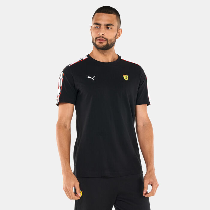 PUMA Men's Scuderia Ferrari Race MT7 T-Shirt Black PUMA Men's Scuderia Ferrari Race MT7 T-Shirt Black image number 0