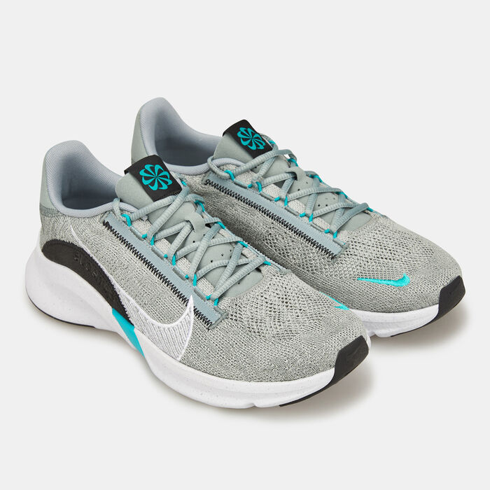 Nike Men's SuperRep Go 3 Next Nature Flyknit Training Shoes Grey Nike Men's SuperRep Go 3 Next Nature Flyknit Training Shoes Grey image number 2