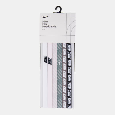 Nike Flex Classic Printed Headbands (6 Pieces) Pink Nike Flex Classic Printed Headbands (6 Pieces) Pink