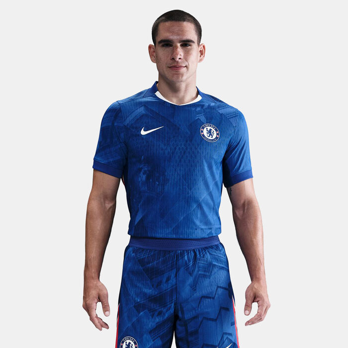 Nike Men's Chelsea 25/26 Home Authentic Football Jersey Blue Nike Men's Chelsea 25/26 Home Authentic Football Jersey Blue image number 0