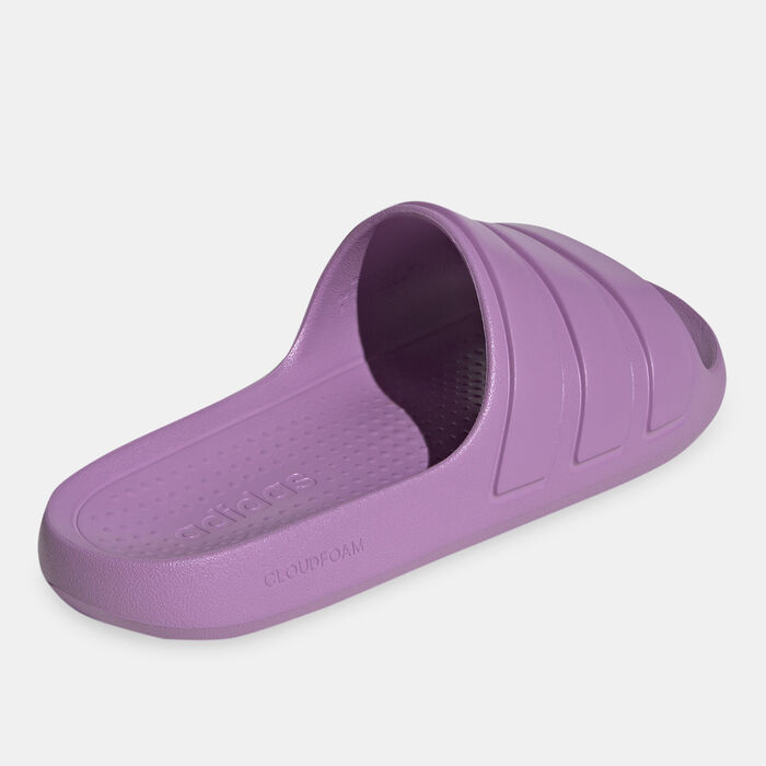 adidas Men's Adilette Flow Slides Purple adidas Men's Adilette Flow Slides Purple image number 2