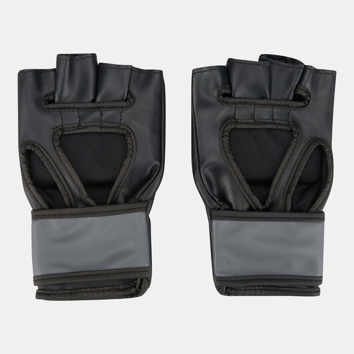 Everlast Pro Style Grappling Gloves Black Everlast Pro Style Grappling Gloves Black image number 1