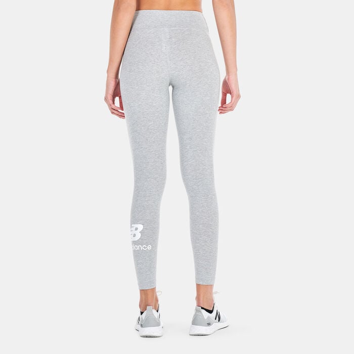New Balance Women's NB Essentials Stacked Leggings Grey New Balance Women's NB Essentials Stacked Leggings Grey image number 1