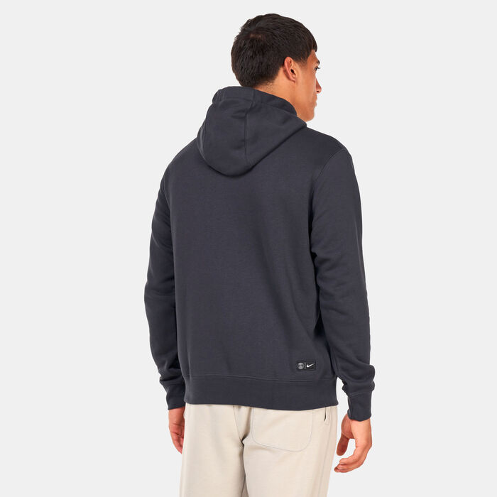 Nike Men's Paris Saint-Germain Club Fleece Pullover Hoodie Blue Nike Men's Paris Saint-Germain Club Fleece Pullover Hoodie Blue image number 1