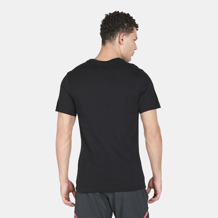Nike Men's Dri-FIT Running T-Shirt Black Nike Men's Dri-FIT Running T-Shirt Black image number 2