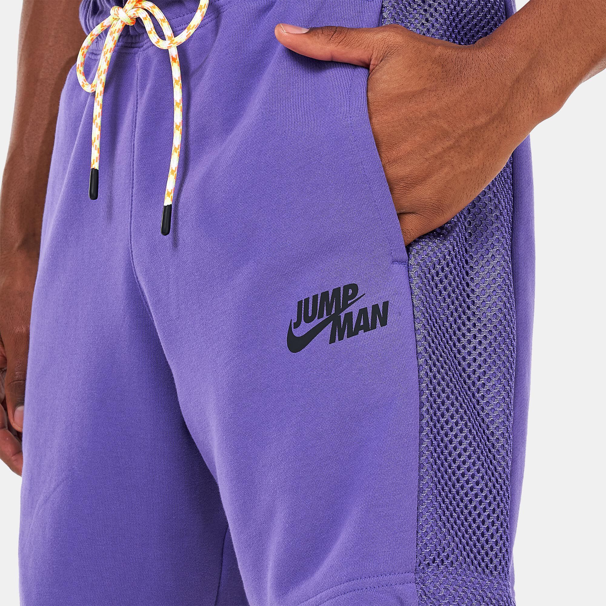 Men s Jumpman Fleece Shorts Purple Jordan in KSA SSS
