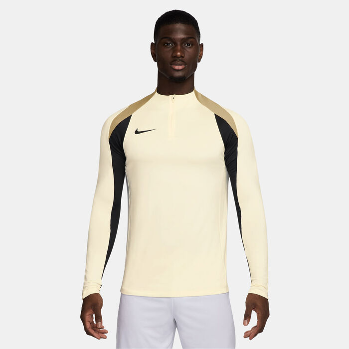 Nike Men's Strike Dri-FIT 1/2-Zip Football Drill Top Ivory Nike Men's Strike Dri-FIT 1/2-Zip Football Drill Top Ivory image number 0