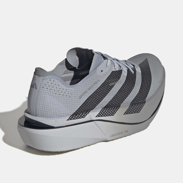 adidas Men's Adizero Adios Pro 4 LIGHTSTRIKEPRO Running Shoes Grey image number 2