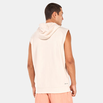 Jordan Men's Dri-FIT Sport Sleeveless Pullover Hoodie Ivory