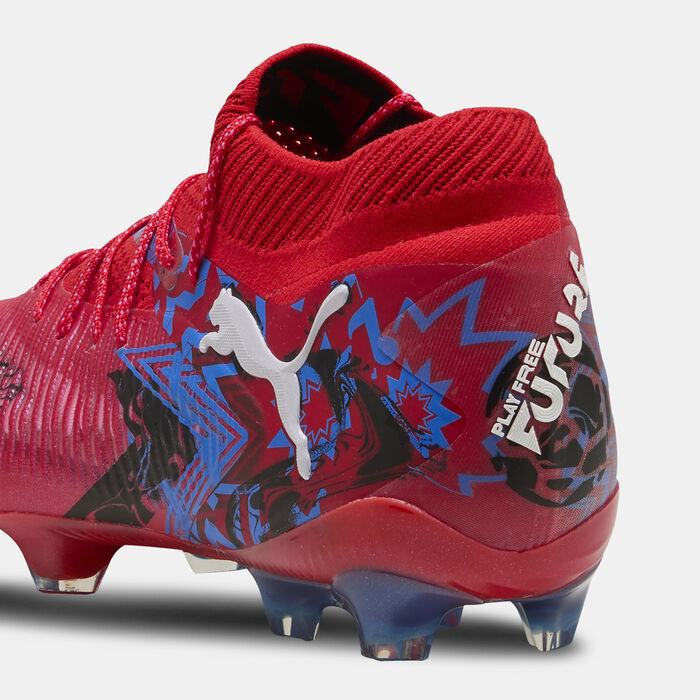 PUMA Kids' FUTURE 8 ULTIMATE PLAYMAKERS Firm Ground Football Shoes Red PUMA Kids' FUTURE 8 ULTIMATE PLAYMAKERS Firm Ground Football Shoes Red image number 6
