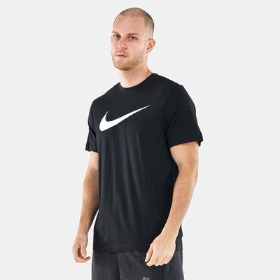 Nike Men's Sportswear Swoosh T-Shirt Black Nike Men's Sportswear Swoosh T-Shirt Black