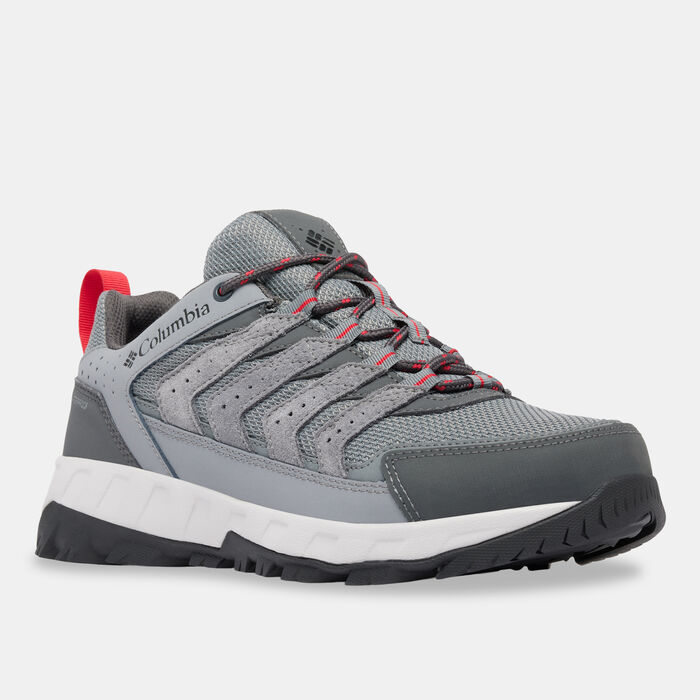 Columbia Men's Strata Trail Low Waterproof Boots Grey Columbia Men's Strata Trail Low Waterproof Boots Grey image number 1