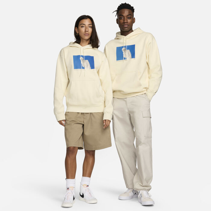 Nike SB Fleece Pullover Skate Hoodie Beige Nike SB Fleece Pullover Skate Hoodie Beige image number 7