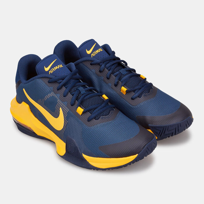 Nike Men's Air Max Impact 4 Basketball Shoe Blue Nike Men's Air Max Impact 4 Basketball Shoe Blue image number 1