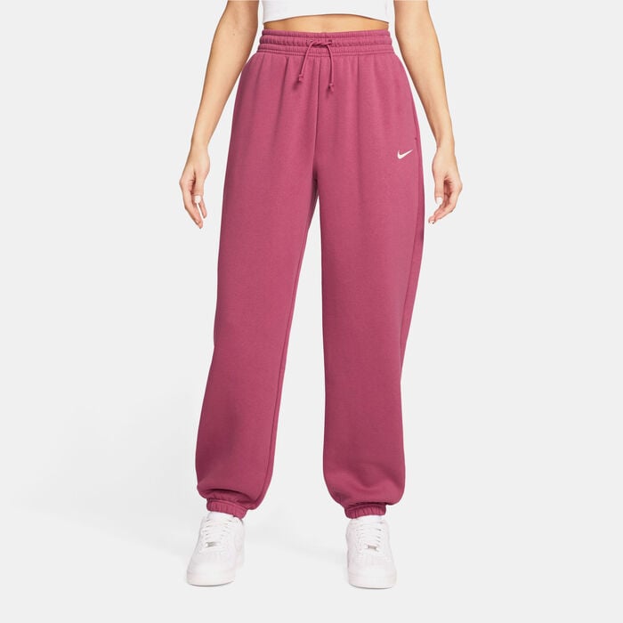 Nike Women's Sportswear Phoenix Fleece Sweatpants Red Nike Women's Sportswear Phoenix Fleece Sweatpants Red image number 0
