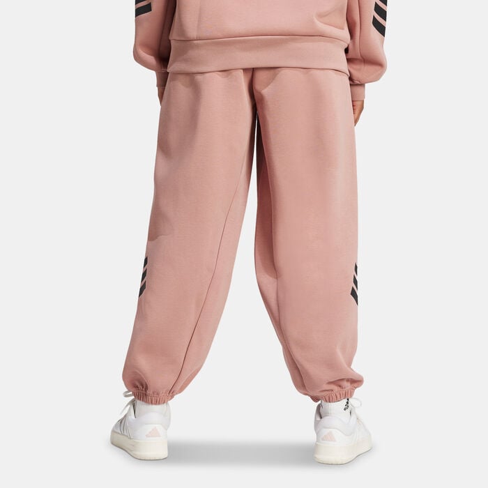 adidas Women's Future Icons 3-Stripes Parachute Pants Brown adidas Women's Future Icons 3-Stripes Parachute Pants Brown image number 1