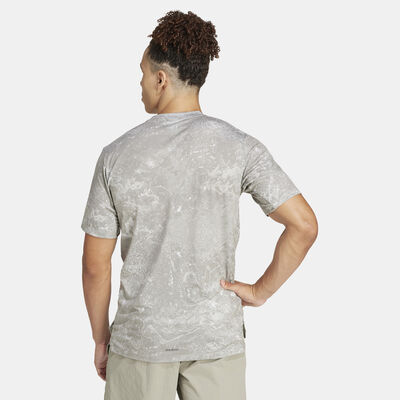 adidas Men's Power Training T-Shirt Brown