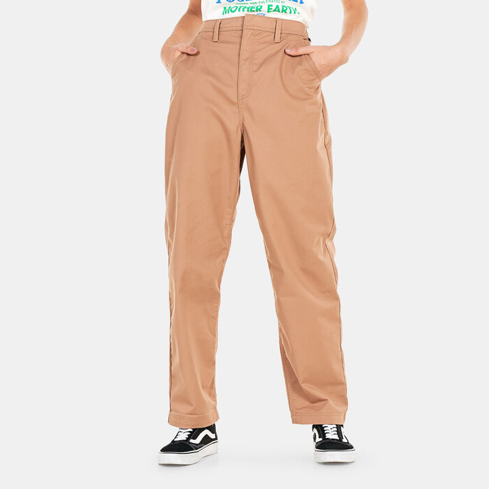 Vans Women's Lizzie Armanto Skate Chino Pants Beige Vans Women's Lizzie Armanto Skate Chino Pants Beige image number 0