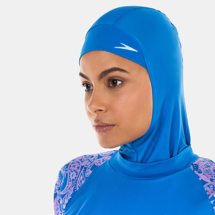 Speedo Women's Modest 3-Piece Swimsuit Blue image number 3