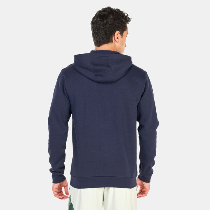 adidas Men's Liquid Foil Graphic Pullover Hoodie Blue adidas Men's Liquid Foil Graphic Pullover Hoodie Blue image number 1