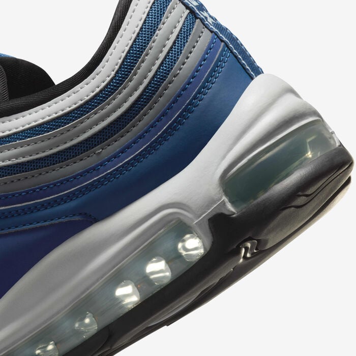Nike Men's Air Max 97 Shoes Blue Nike Men's Air Max 97 Shoes Blue image number 8