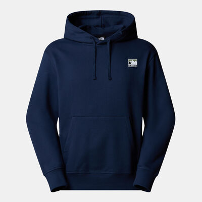 The North Face Men's Mountain Logo Hoodie Blue The North Face Men's Mountain Logo Hoodie Blue