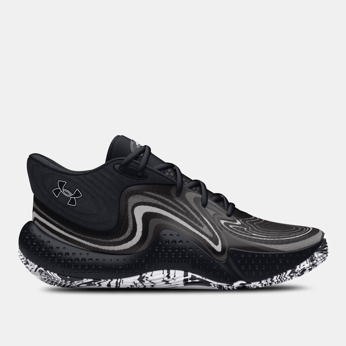 Under Armour Spawn 6 Mid Basketball Shoes Black Under Armour Spawn 6 Mid Basketball Shoes Black image number 0