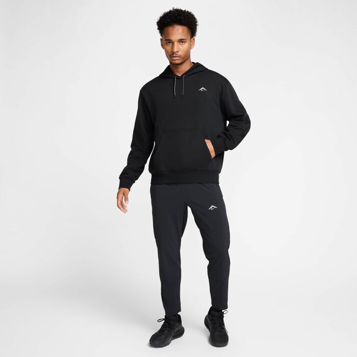 Nike Men's Trail Dri-FIT Magic Hour Running Hoodie Black Nike Men's Trail Dri-FIT Magic Hour Running Hoodie Black image number 6