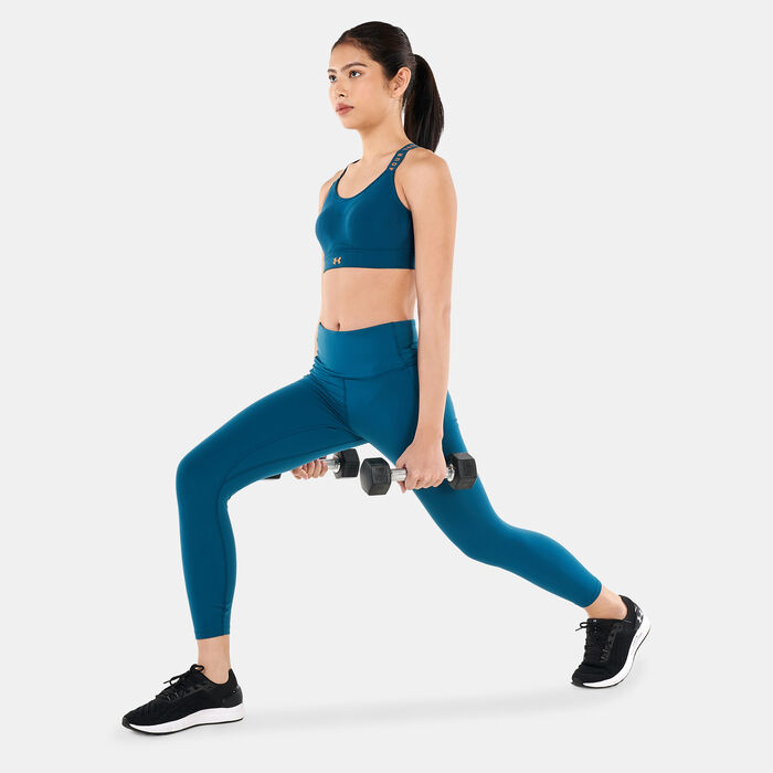 Under Armour Women's Meridian Ankle Leggings Green Under Armour Women's Meridian Ankle Leggings Green image number 2