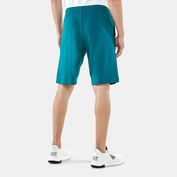 EA7 Emporio Armani Men's Train Visibility Bermuda Shorts Green EA7 Emporio Armani Men's Train Visibility Bermuda Shorts Green image number 1