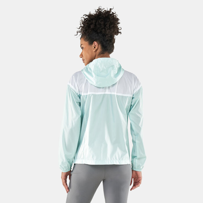 Columbia Women's Flash Challenger™ Novelty Windbreaker Jacket Green Columbia Women's Flash Challenger™ Novelty Windbreaker Jacket Green image number 1