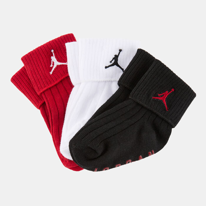 Nike Kids' Gripper Socks (3 Pairs) Red Nike Kids' Gripper Socks (3 Pairs) Red image number 0