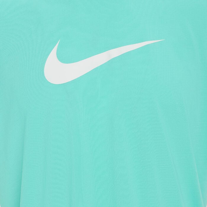 Nike Swim Men's Hydroguard Swimming Top Blue Nike Swim Men's Hydroguard Swimming Top Blue image number 2