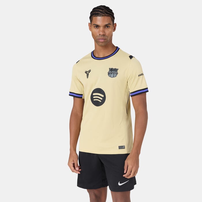 Nike Men's FC Barcelona x Kobe 25/26 Away Replica Football Jersey yellow Nike Men's FC Barcelona x Kobe 25/26 Away Replica Football Jersey yellow image number 0