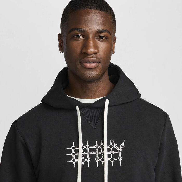 Nike Men's Kevin Durant Dri-FIT Standard Issue Basketball Hoodie Black image number 2