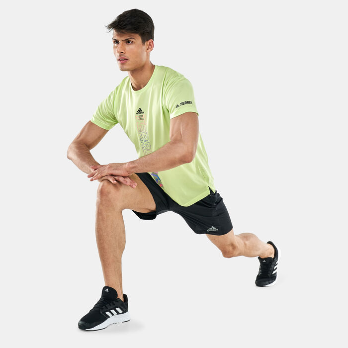 adidas Men's Own The Run Cooler Shorts Black adidas Men's Own The Run Cooler Shorts Black image number 2