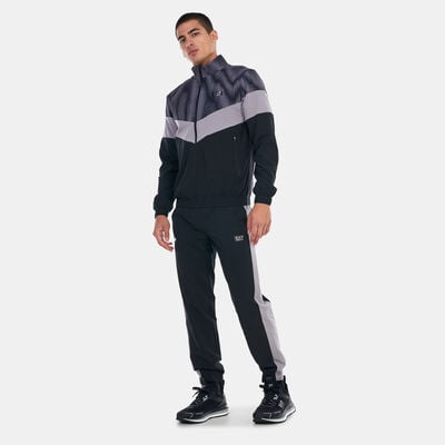 EA7 Emporio Armani Men's Ventus7 Full-Zip Training Tracksuit Black EA7 Emporio Armani Men's Ventus7 Full-Zip Training Tracksuit Black