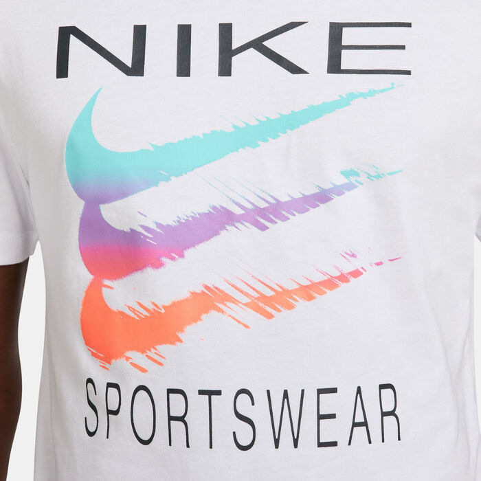 Nike Men's Sportswear T-Shirt White Nike Men's Sportswear T-Shirt White image number 3