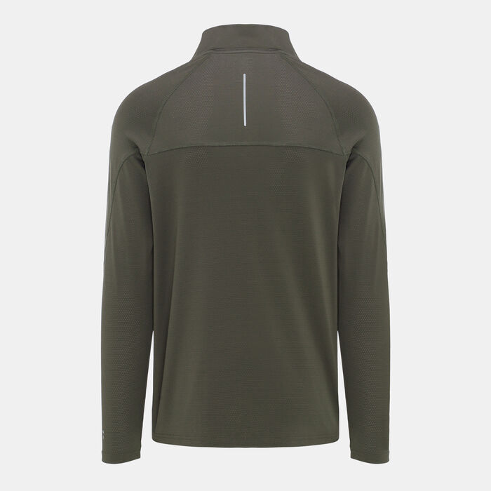 Sun and Sand Sports Men's Quarter Zip T-Shirt Green Sun and Sand Sports Men's Quarter Zip T-Shirt Green image number 1