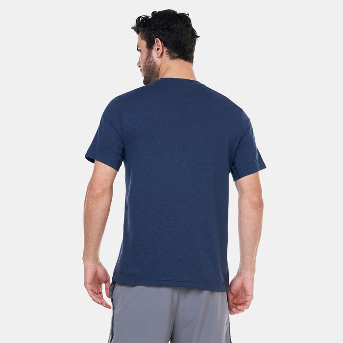 Nike Men's Primary Dri-FIT Training T-Shirt Blue image number 1