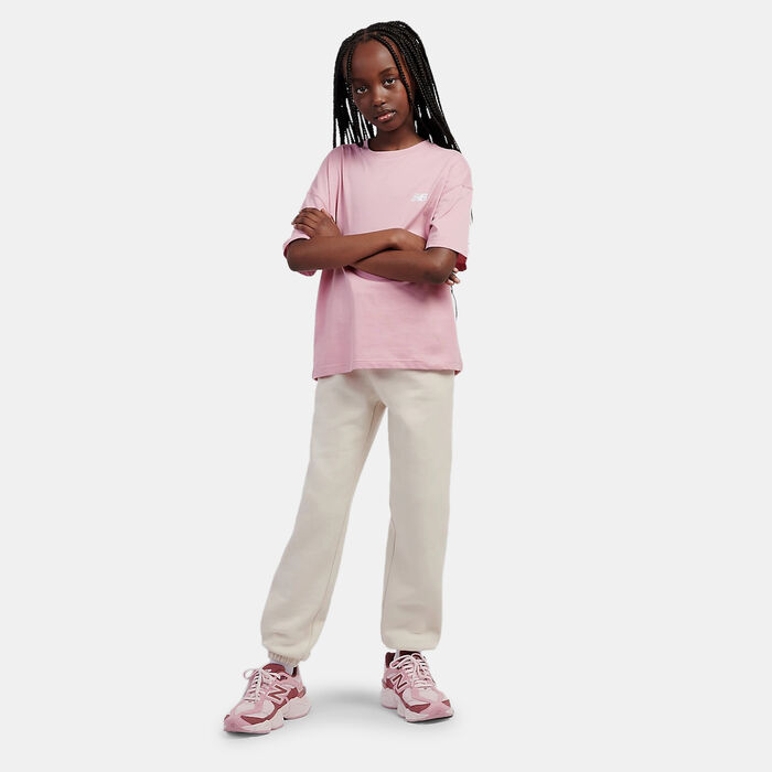 New Balance Kids' Small Logo Shorts Pink New Balance Kids' Small Logo Shorts Pink image number 2