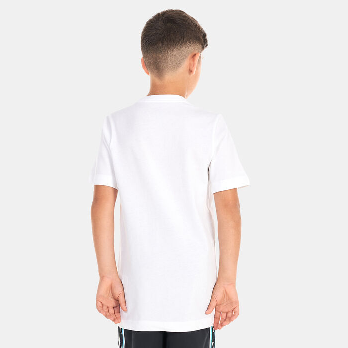 Nike Kids' Sportswear Core Brandmark T-Shirt White Nike Kids' Sportswear Core Brandmark T-Shirt White image number 1