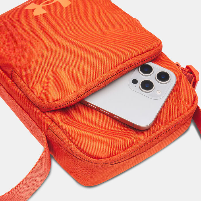 Under Armour Essential Lite Crossbody Bag Orange Under Armour Essential Lite Crossbody Bag Orange image number 2